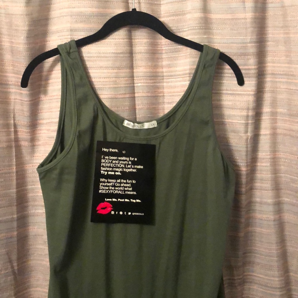 Rebdolls tank midi dress